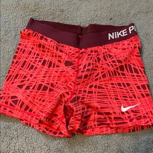 Nike spandex shorts